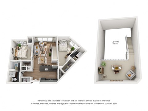 Radnor Loft| 2 bed - 2 bath at Riverwalk, Conshohocken, Pennsylvania